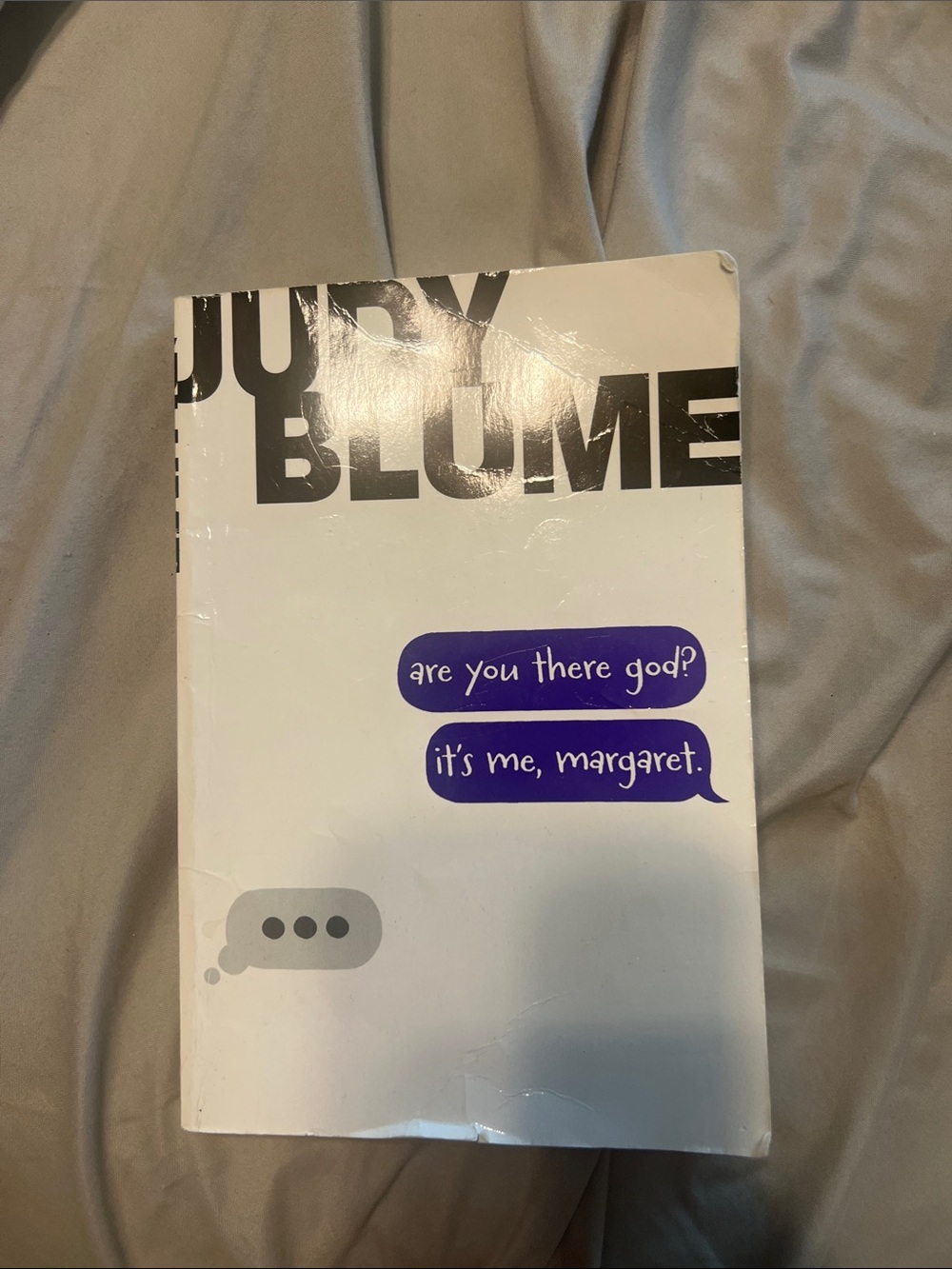 Judy Blue are you there god? It’s me, Margaret book